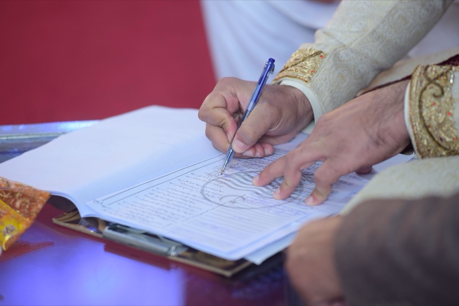 Majestic Muslim Walima reception stage